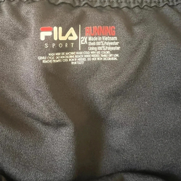 Fila Running Shorts w/Inner Lining Size 2X - Picture 7 of 8